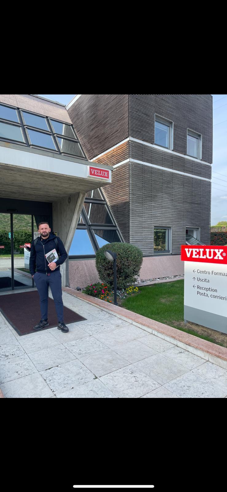 Diego Icona — installatore VIP certificato VELUX al Centro Formazione VELUX Italia